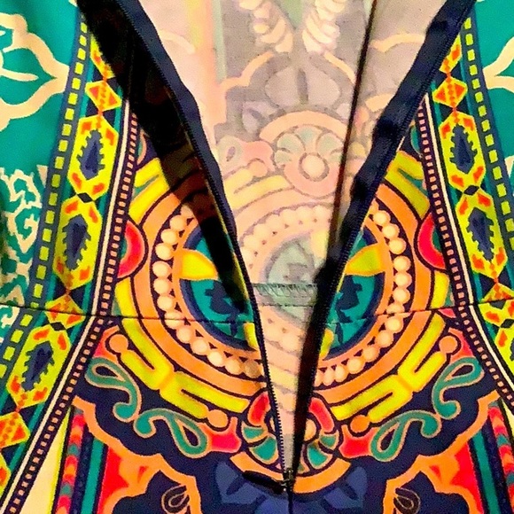 Flying Tomato Boho Multi colored sleeveless dress - Picture 13 of 15